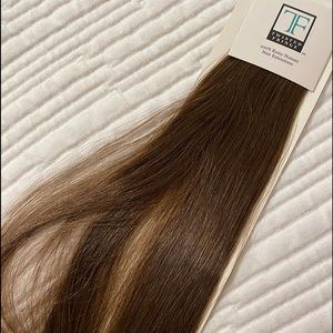 Twisted fringe 18inch remy extensions